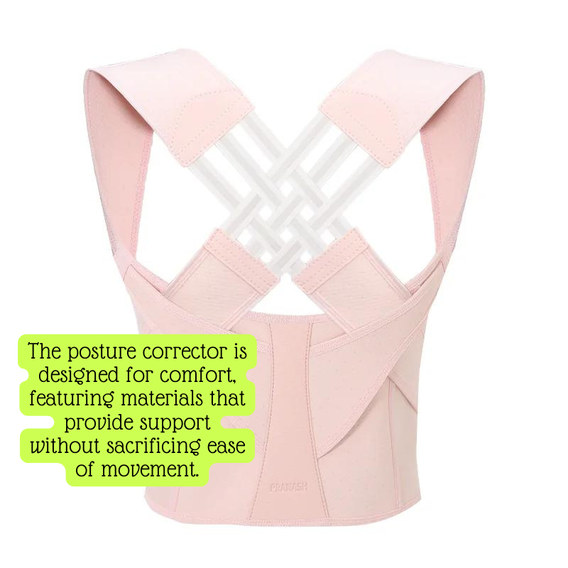 Back Posture Corrector NUDE AND PINK